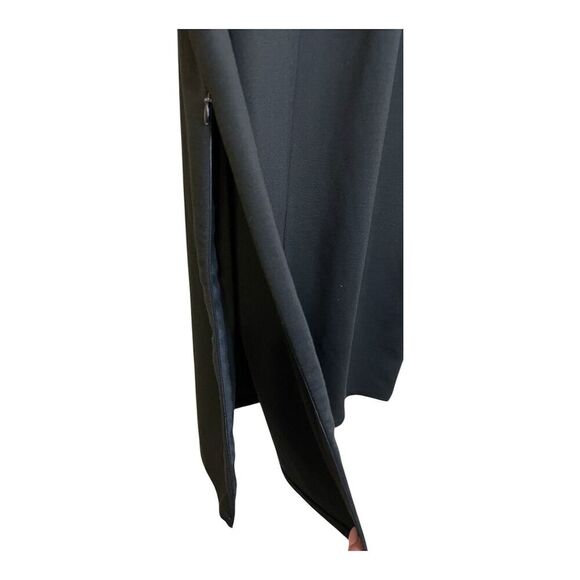 NY & CO Women's Black full length Pencil Skirt Size L Elastic Waist‎ Casual - Picture 3 of 8